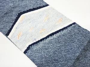 絞り荒波模様名古屋帯